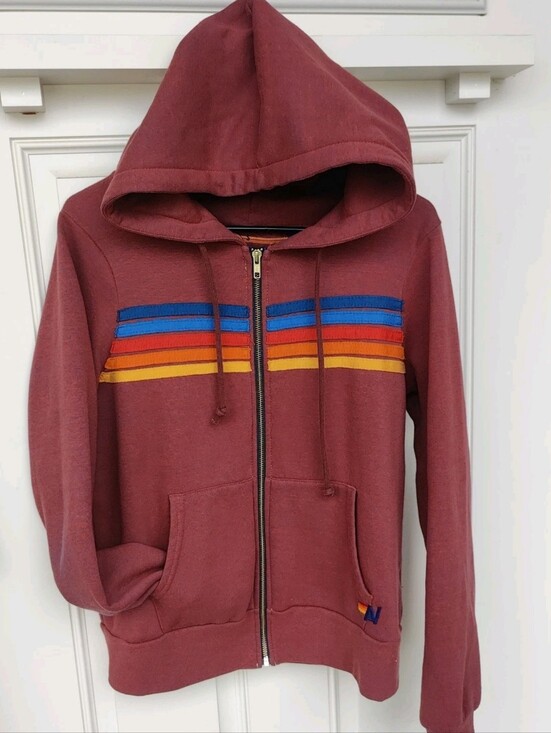 Aviator Nation Tops - Aviator Nation 5 stripe hoodie Size small